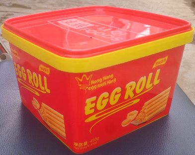 深圳市艺城塑胶厂 专业定制方形手提桶装食品包装盒，守护舌尖上的安全与便捷